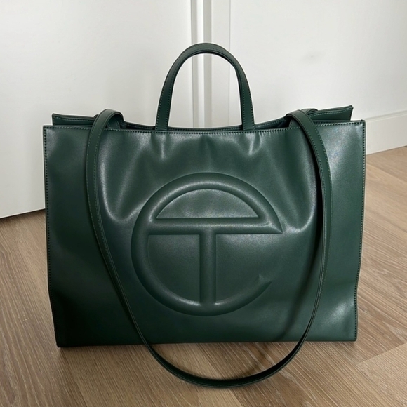 Telfar Handbags - Telfar Green Shopping Bag